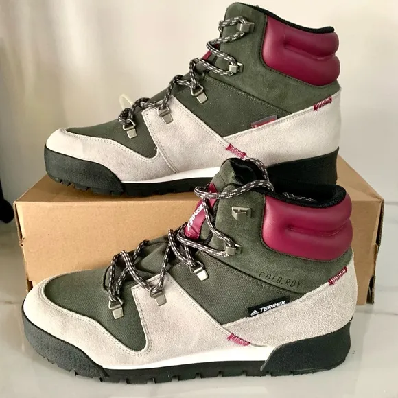 Adidas Terrex Snowpitch Cold RDY Legend Earth Sz 11 Women