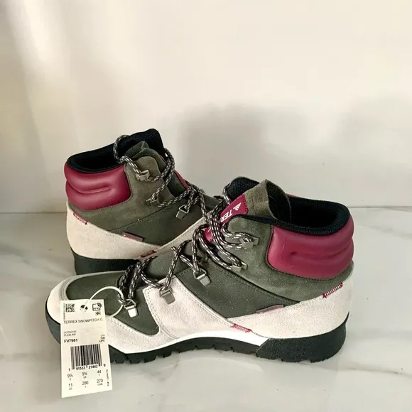 Adidas Terrex Snowpitch Cold RDY Legend Earth Sz 11 Women