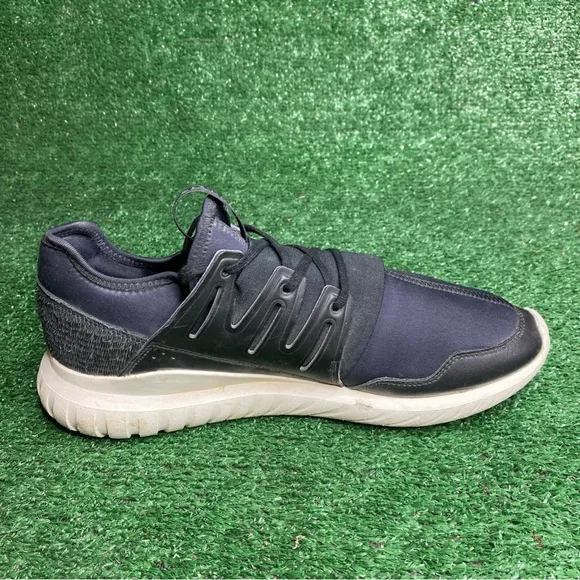Adidas Tubular Doom Shoes Mens Sz 11.5 Black White Athletic Trainers Sneakers