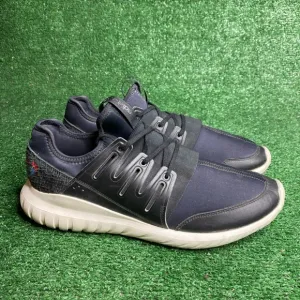 Adidas Tubular Doom Shoes Mens Sz 11.5 Black White Athletic Trainers Sneakers