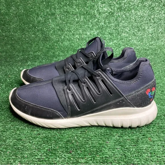 Adidas Tubular Doom Shoes Mens Sz 11.5 Black White Athletic Trainers Sneakers