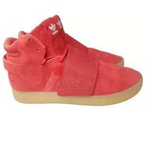 Adidas Tubular Invader Strap Red Shoes Men's Size 11 Sneakers BB5039