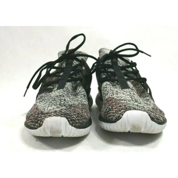 Adidas Tubular Nova Primeknit Sneakers Running Shoes Red Black Mens US 11.5