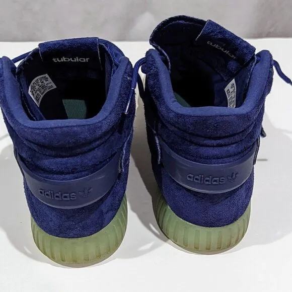 Adidas Tubular Invader Strap Men's Shoes Dark Blue-Dark Blue bb5041