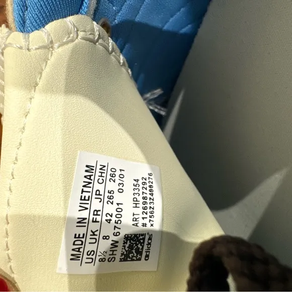Adidas Wales Bonner Leopard Print sneakers