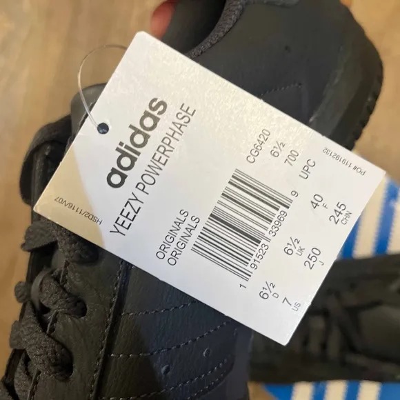 Adidas Yeezy Powerphase Calabasas Black