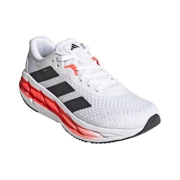 Adidas Adistar 3 IH7650 Sneakers Men's White Red 3-Stripes Running Shoes TF4217