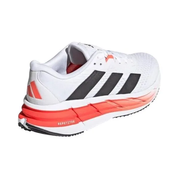 Adidas Adistar 3 IH7650 Sneakers Men's White Red 3-Stripes Running Shoes TF4217