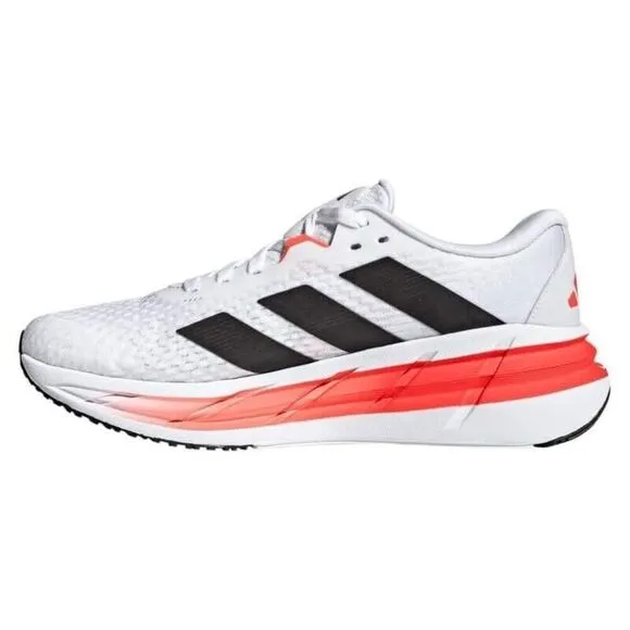 Adidas Adistar 3 IH7650 Sneakers Men's White Red 3-Stripes Running Shoes TF4217