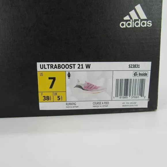 ADIDAS ULTRABOOST 21 WOMEN'S SNEAKER SHOES IN ICE PURPLE SZ 7