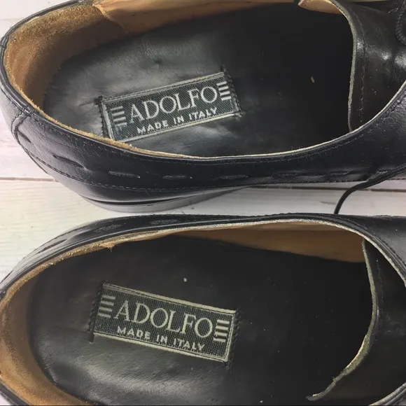 Adolfo Leather Dress Shoes Size 12