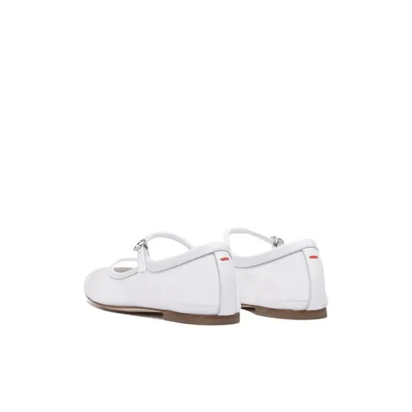 Aeyde &quot;uma Eyelet&quot; Mary Jane Bellet Flats Size EU 40