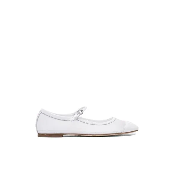 Aeyde &quot;uma Eyelet&quot; Mary Jane Bellet Flats Size EU 40