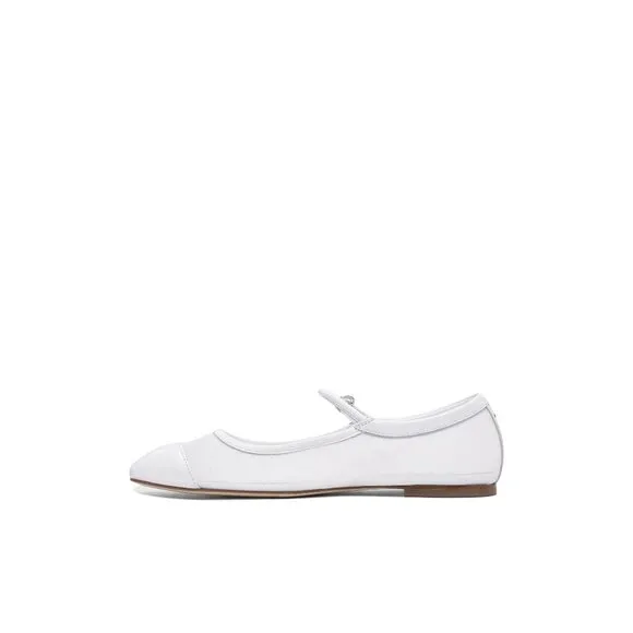 Aeyde &quot;uma Eyelet&quot; Mary Jane Bellet Flats Size EU 40