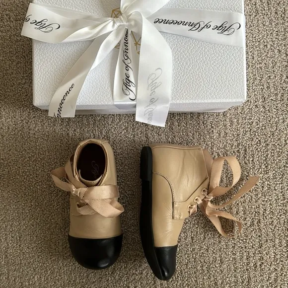 Age of Innocence Jane boots beige/black size 27