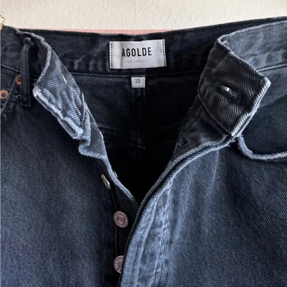 AGOLDE - High Waisted Straight Leg Jeans - Size 28 - EXCELLENT condition