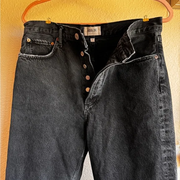 AGOLDE - High Waisted Straight Leg Jeans - Size 28 - EXCELLENT condition