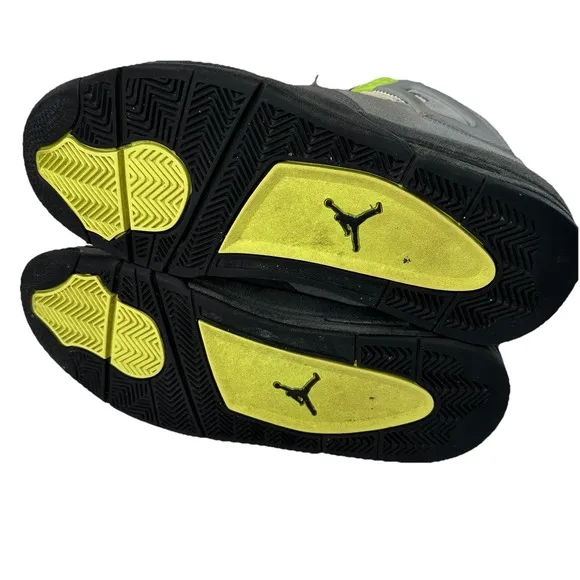 Air Jordan 4 Retro Se Neon 95 Style # CT5342-007 Men's Size 11.5 Sneakers Shoes