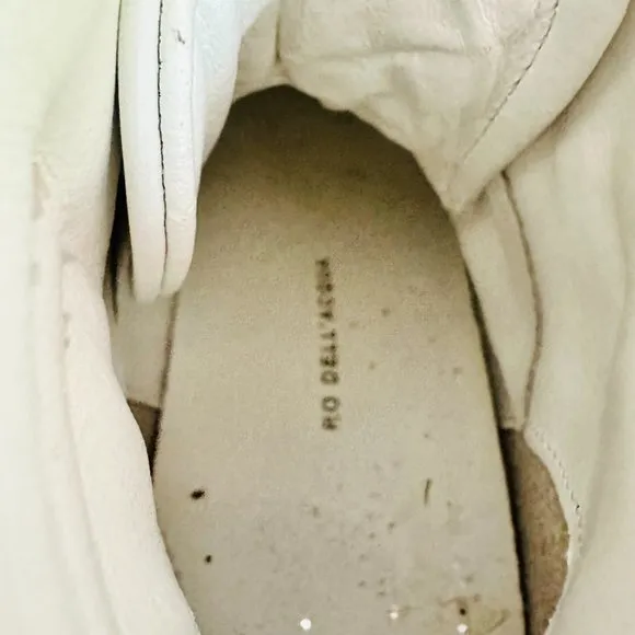 ALESSANDRO DELL'ACQUA GLITTER ZIP HI-TOP SNEAKERS SHOES