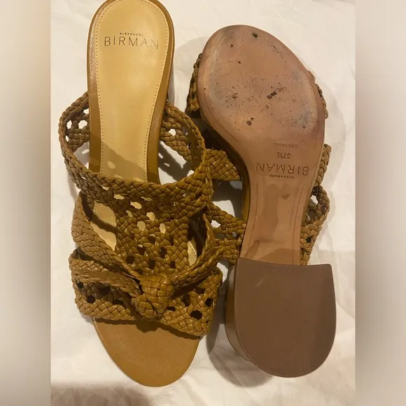 ALEXANDRE BIRMANClarita Braided Leather Sandals