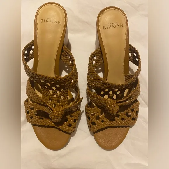 ALEXANDRE BIRMANClarita Braided Leather Sandals