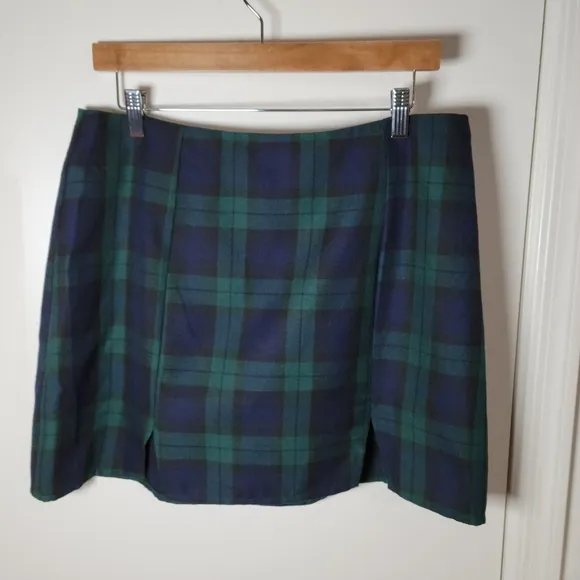 Alexia Admor Tina Mini Skirt | Plaid Skirt | Chic Skirt | Size 12