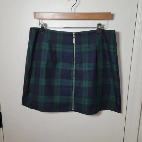 Alexia Admor Tina Mini Skirt | Plaid Skirt | Chic Skirt | Size 12