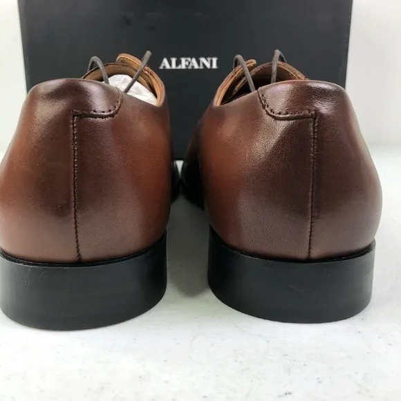 Alfani Darwin Tan Oxford Dress Shoes