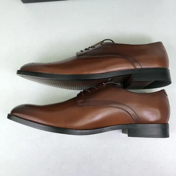 Alfani Darwin Tan Oxford Dress Shoes