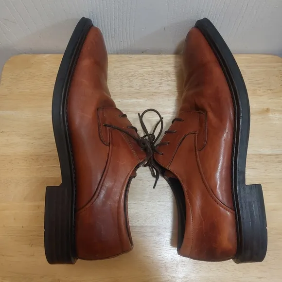 Alfani Men's &quot;Paolo&quot; Laced Brown Oxford Dress Shoes Size 12M