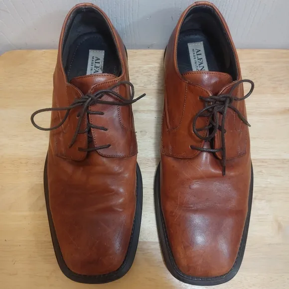 Alfani Men's &quot;Paolo&quot; Laced Brown Oxford Dress Shoes Size 12M