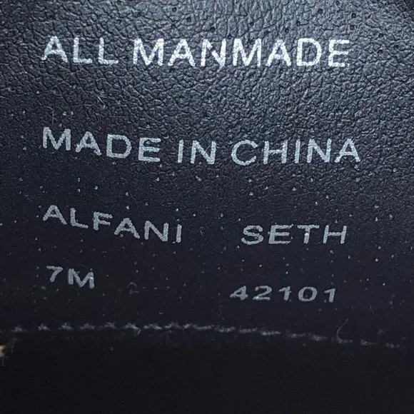 Alfani Seth Brown Dress Shoes Size 7M