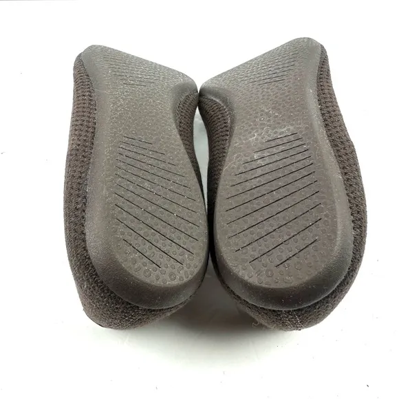 Allbirds Tree Breezers 7.5 Brown Knit Slip On Ballet Flats Shoes Womens