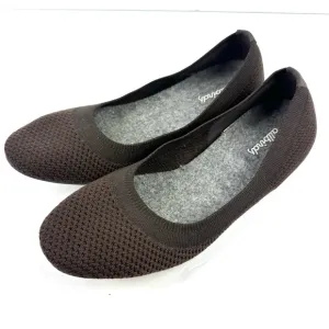 Allbirds Tree Breezers 7.5 Brown Knit Slip On Ballet Flats Shoes Womens