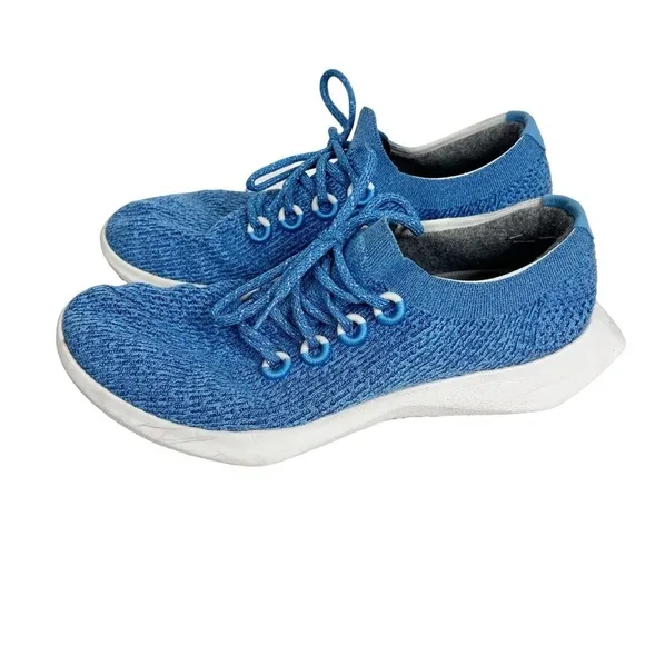 ALLBIRDS Tree Dasher 2 Blue Lace Up Sneakers Men's Size 13