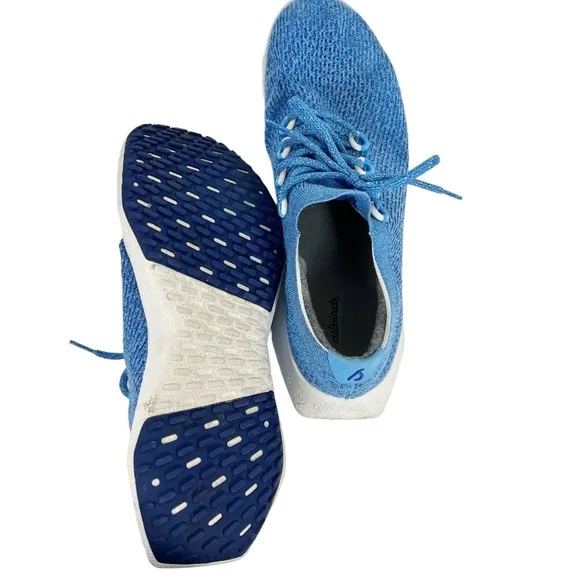 ALLBIRDS Tree Dasher 2 Blue Lace Up Sneakers Men's Size 13