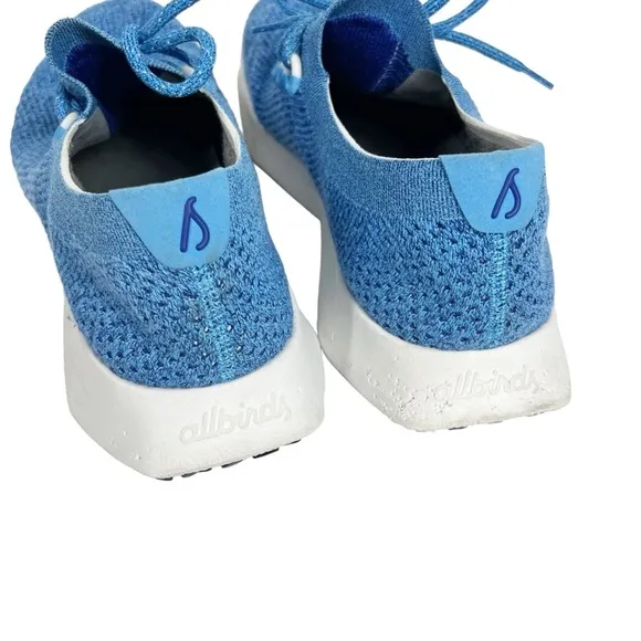 ALLBIRDS Tree Dasher 2 Blue Lace Up Sneakers Men's Size 13