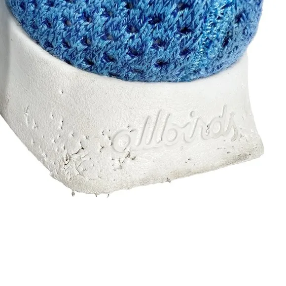 ALLBIRDS Tree Dasher 2 Blue Lace Up Sneakers Men's Size 13