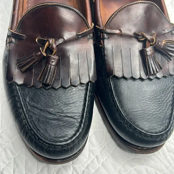 Allen Edmonds •13• Nashua Two Toned Leather Loafers Oxford Shoes