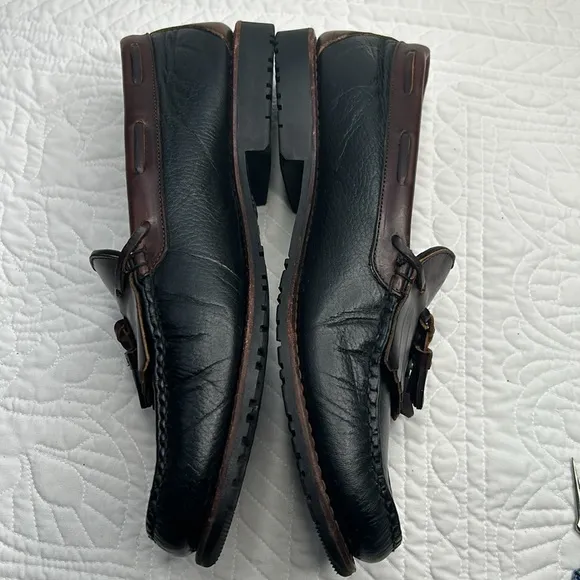 Allen Edmonds •13• Nashua Two Toned Leather Loafers Oxford Shoes