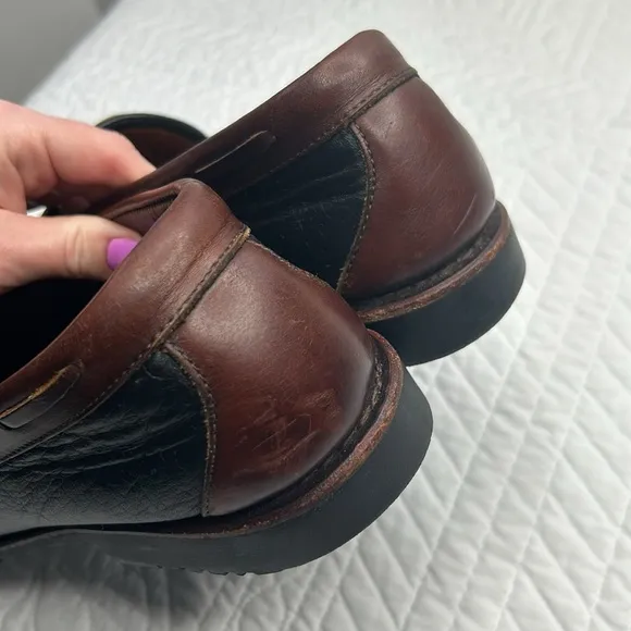 Allen Edmonds •13• Nashua Two Toned Leather Loafers Oxford Shoes