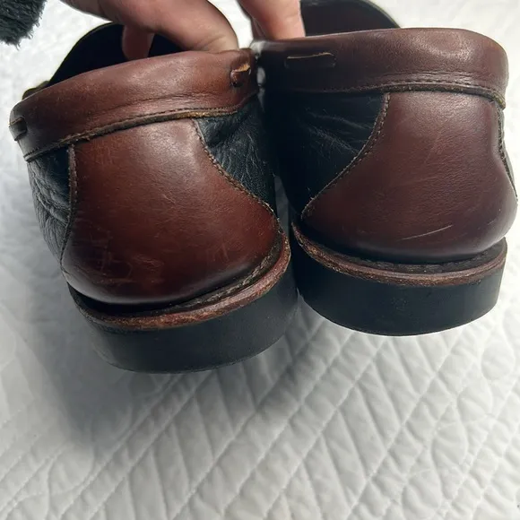 Allen Edmonds •13• Nashua Two Toned Leather Loafers Oxford Shoes