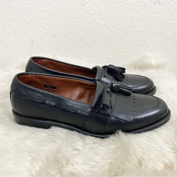 Allen Edmonds Alexandria Black Tassel Dress Shoes Size 10