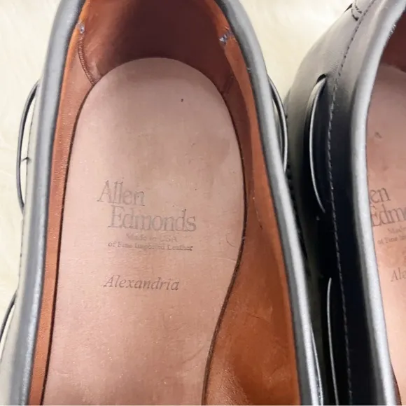 Allen Edmonds Alexandria Black Tassel Dress Shoes Size 10