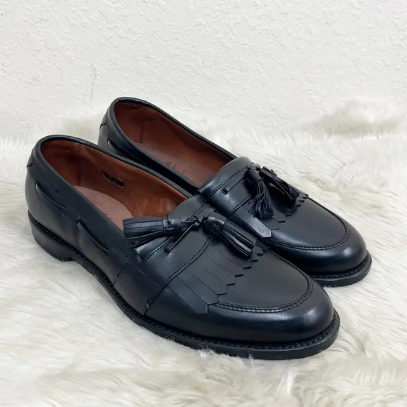 Allen Edmonds Alexandria Black Tassel Dress Shoes Size 10