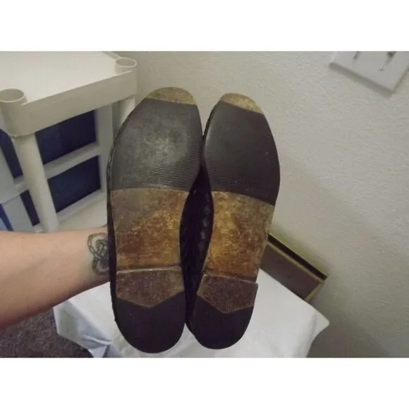 ALLEN‎ EDMONDS &quot;ST. LUCIA&quot; Black LOAFERS 9D $395 Italy Mens Dress Shoes