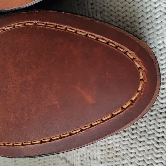 Allen Edmonds Cavanaugh Oxblood Penny Loafers 8 E - New Shoes