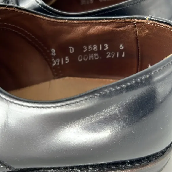 Allen Edmonds EUC men’s danbury dress shoes 8