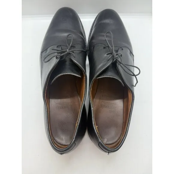 Allen Edmonds Kenilworth Black Leather Men's Dress Shoes Derby 8005 Sz 10.5 B
