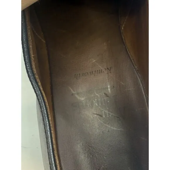 Allen Edmonds Kenilworth Black Leather Men's Dress Shoes Derby 8005 Sz 10.5 B